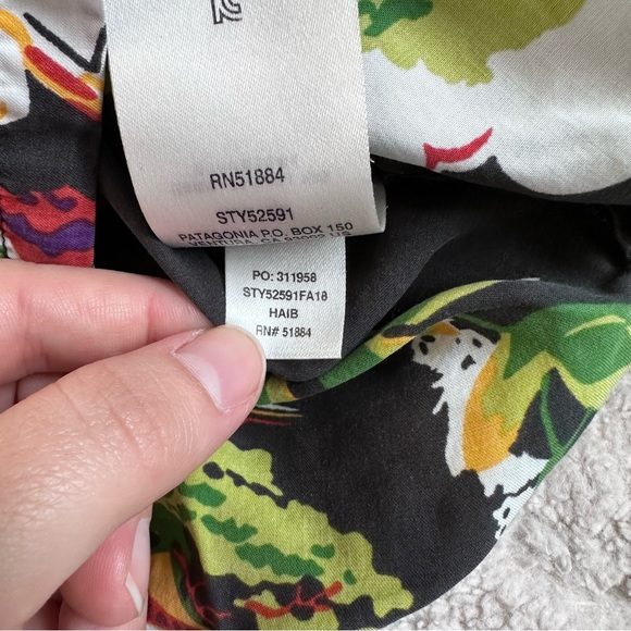 Patagonia Pataloha | Vintage Hawaiian Shirt Aloha Shirt Women's Hale'iwa Size 10 - Picture 5 of 7